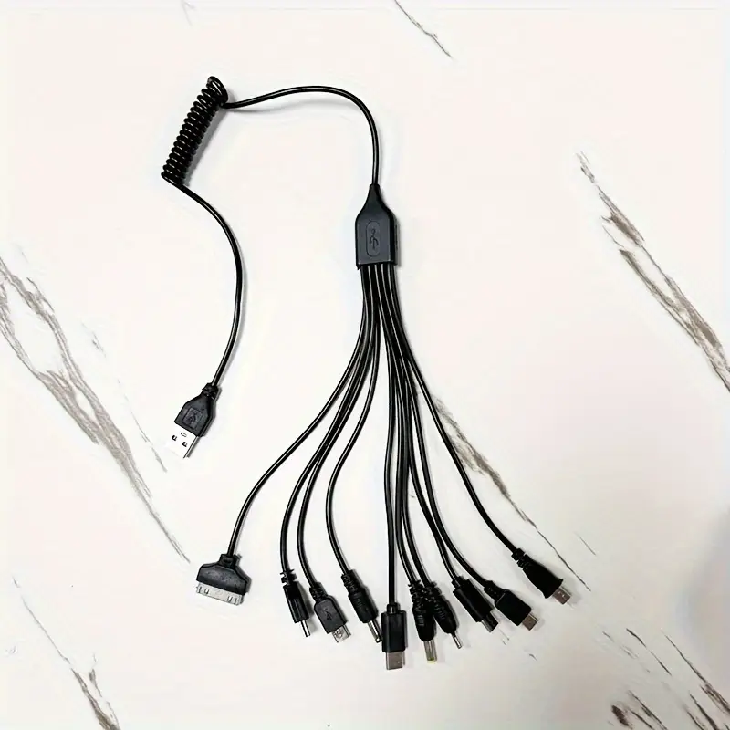 Cable USB 10-en-1