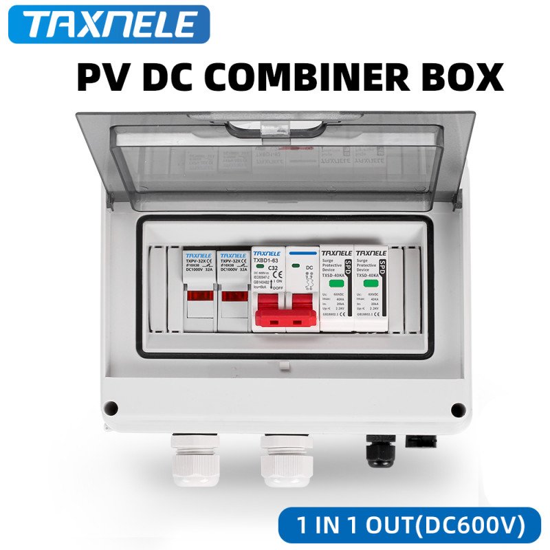 Caja Combinadora Fotovoltaica DC 600V