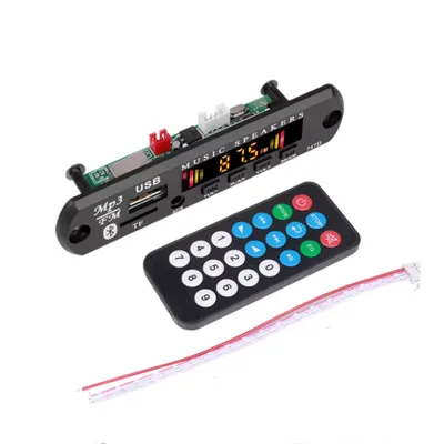 Placa Decodificadora Bluetooth MP3 MP4 DC 12V