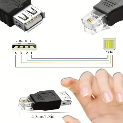 Adaptador USB a RJ11