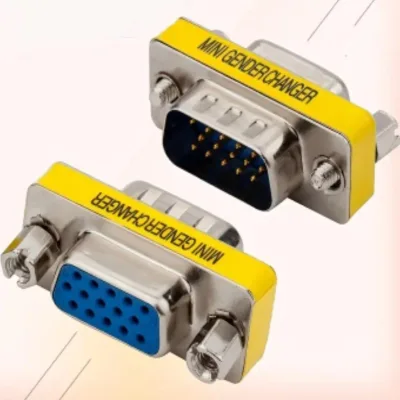 Conector VGA macho a hembra