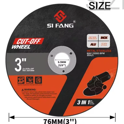 Disco de corte de metal