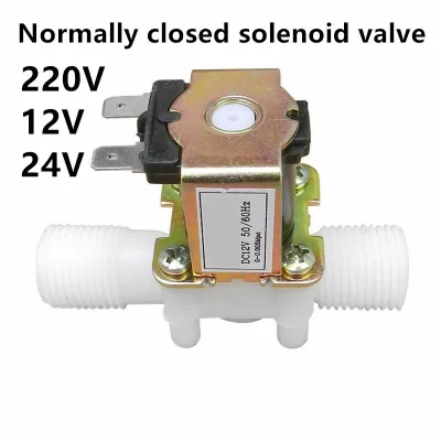 Válvula solenoide eléctrica 220V AC 1/2"