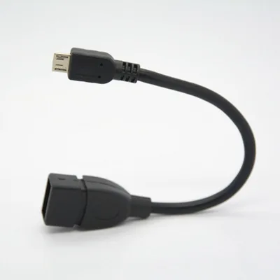 Adaptador MicroUSB macho a USB hembra 2.0