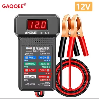 Probador Digital de Batería 12V