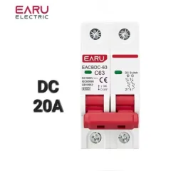 Breaker DC 20A 2P